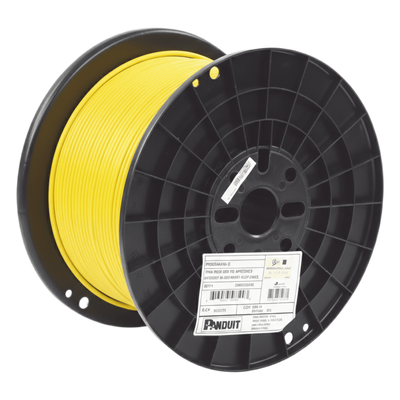 Bobina de Cable UTP de 4 Pares, Vari-MaTriX, Cat6A, 23 AWG, CMR (Riser), Color Amarillo, 305m
